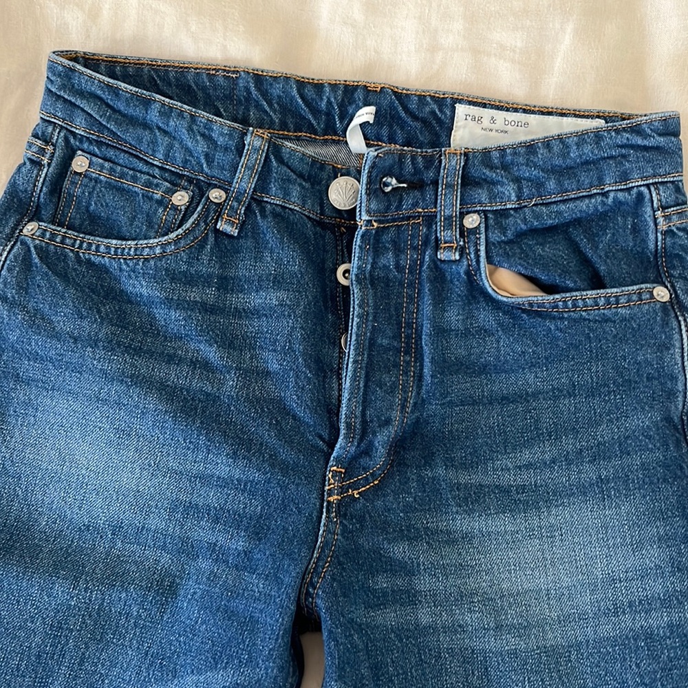 Rag and bone Maya straight leg jeans size 26